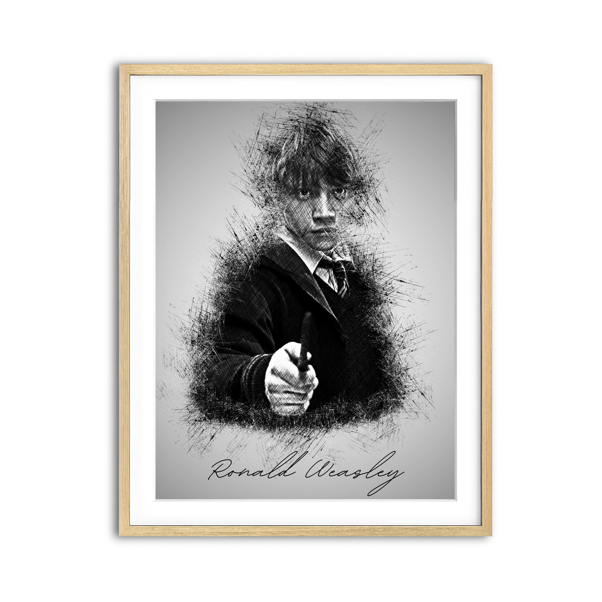 Framed Print 3x4 Natural