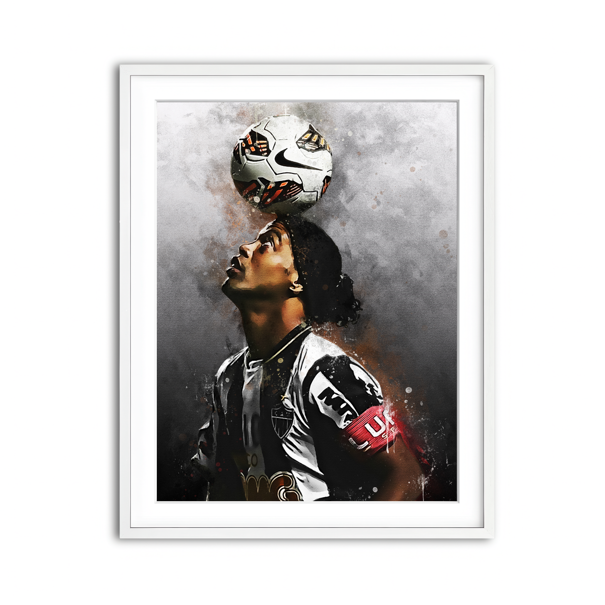 Framed Print 3x4 White