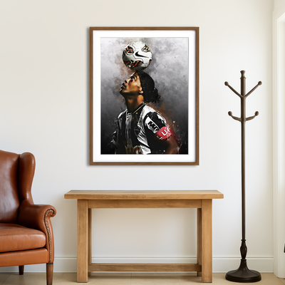 AUTO-MOCKUP ROOM | Ronaldinho Wall Art