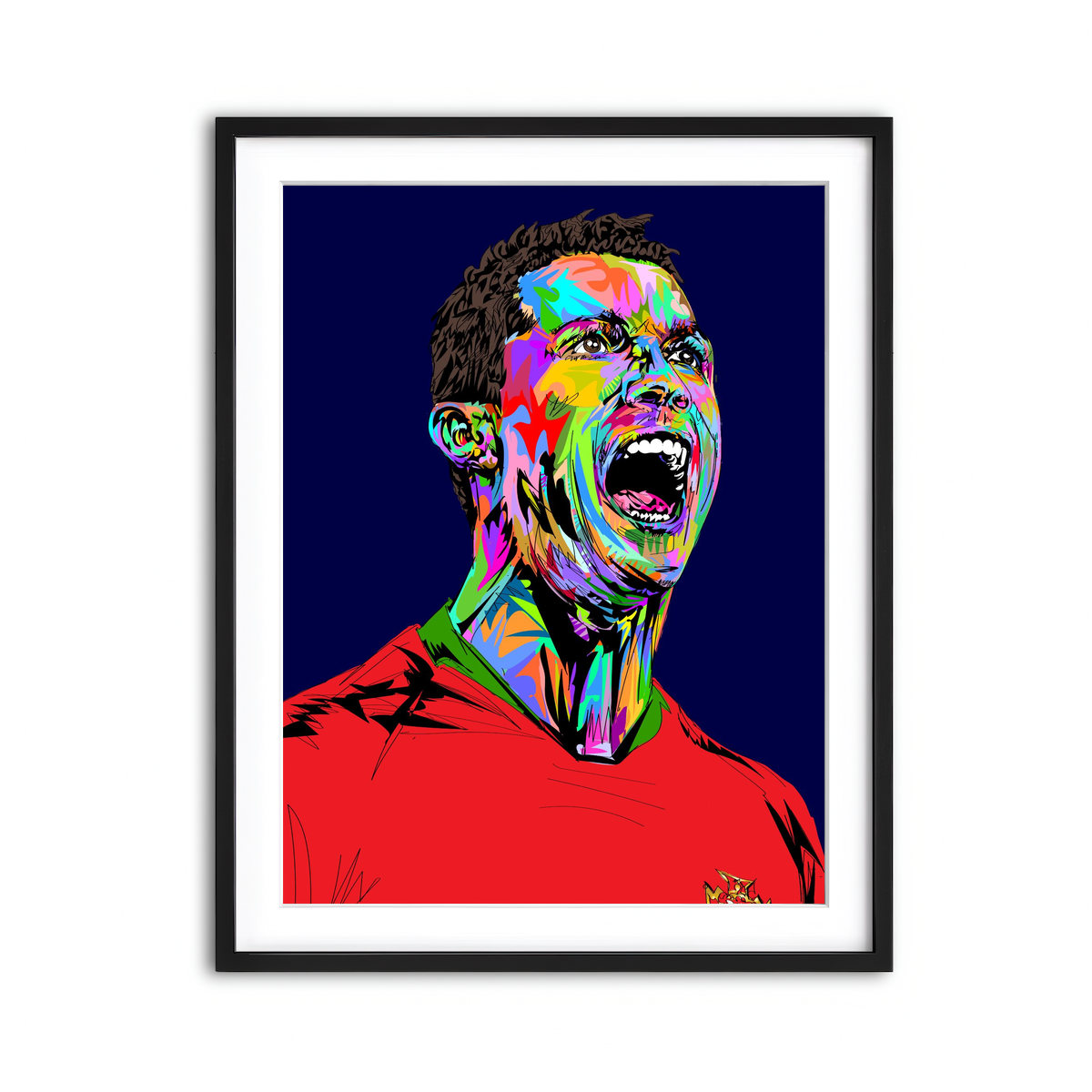 Framed Print 3x4 Black