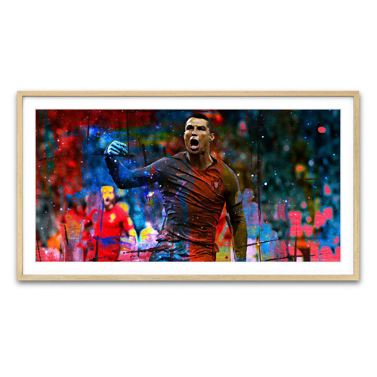 Framed Print 2x1 Natural