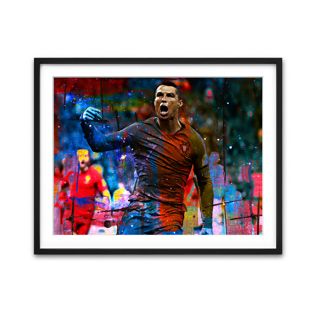 Framed Print 4x3 Black