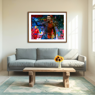 AUTO-MOCKUP ROOM | Ronaldo Wall Art
