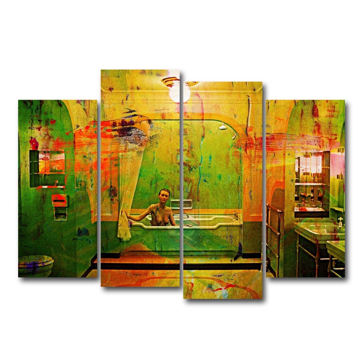 AUTO-MOCKUP WHITE | Room 237 | 4 Piece | Gallery Wrap Canvas | group=4_normal