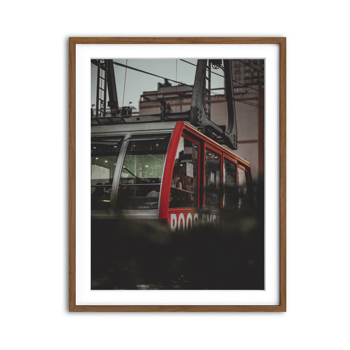 Framed Print 3x4 Walnut