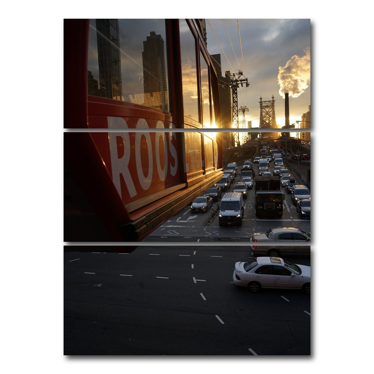 AUTO-MOCKUP WHITE | Roosevelt Tramway | 3 Piece | Gallery Wrap Canvas | group=8x18_stacked