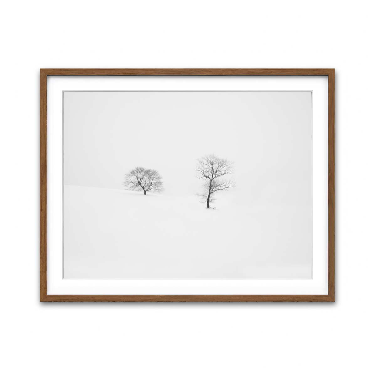 Framed Print 4x3 Walnut