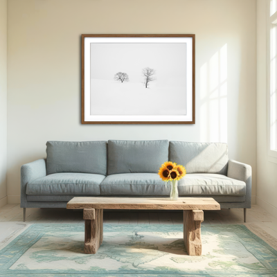 AUTO-MOCKUP ROOM | Rooted in Silence Wall Art