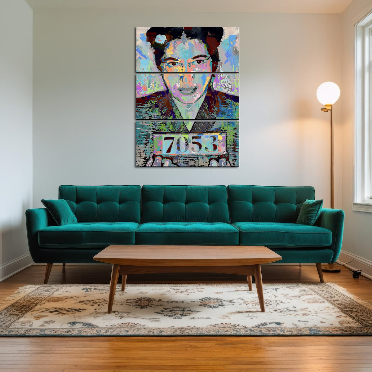 AUTO-MOCKUP ROOM | Rosa Parks Mugshot