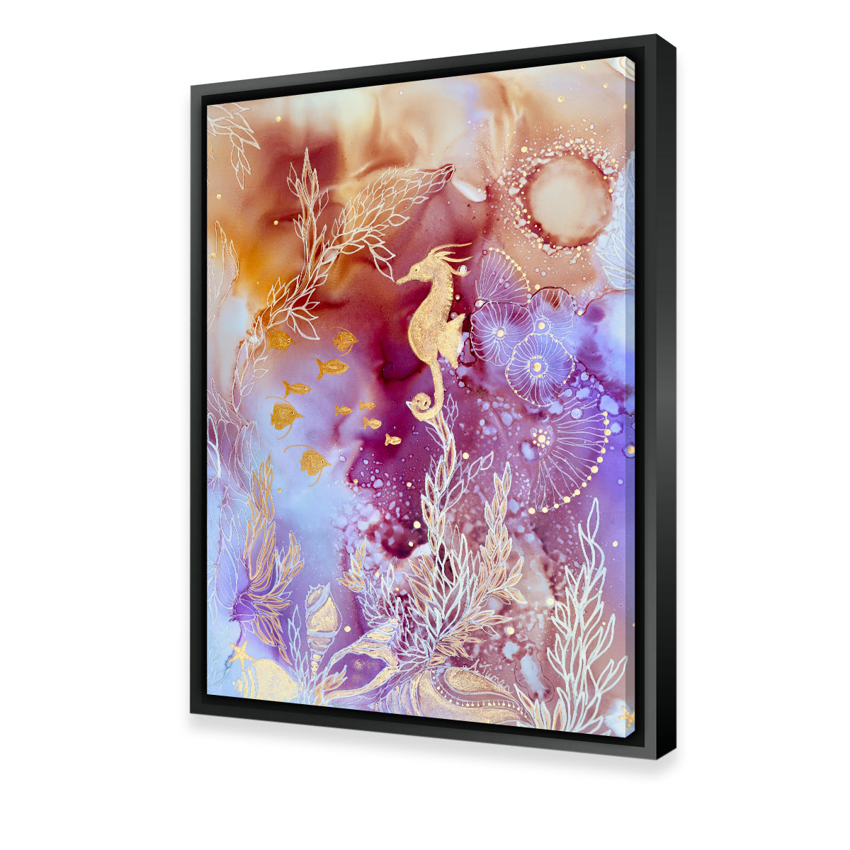 Rose Quartz Reef Wall Art