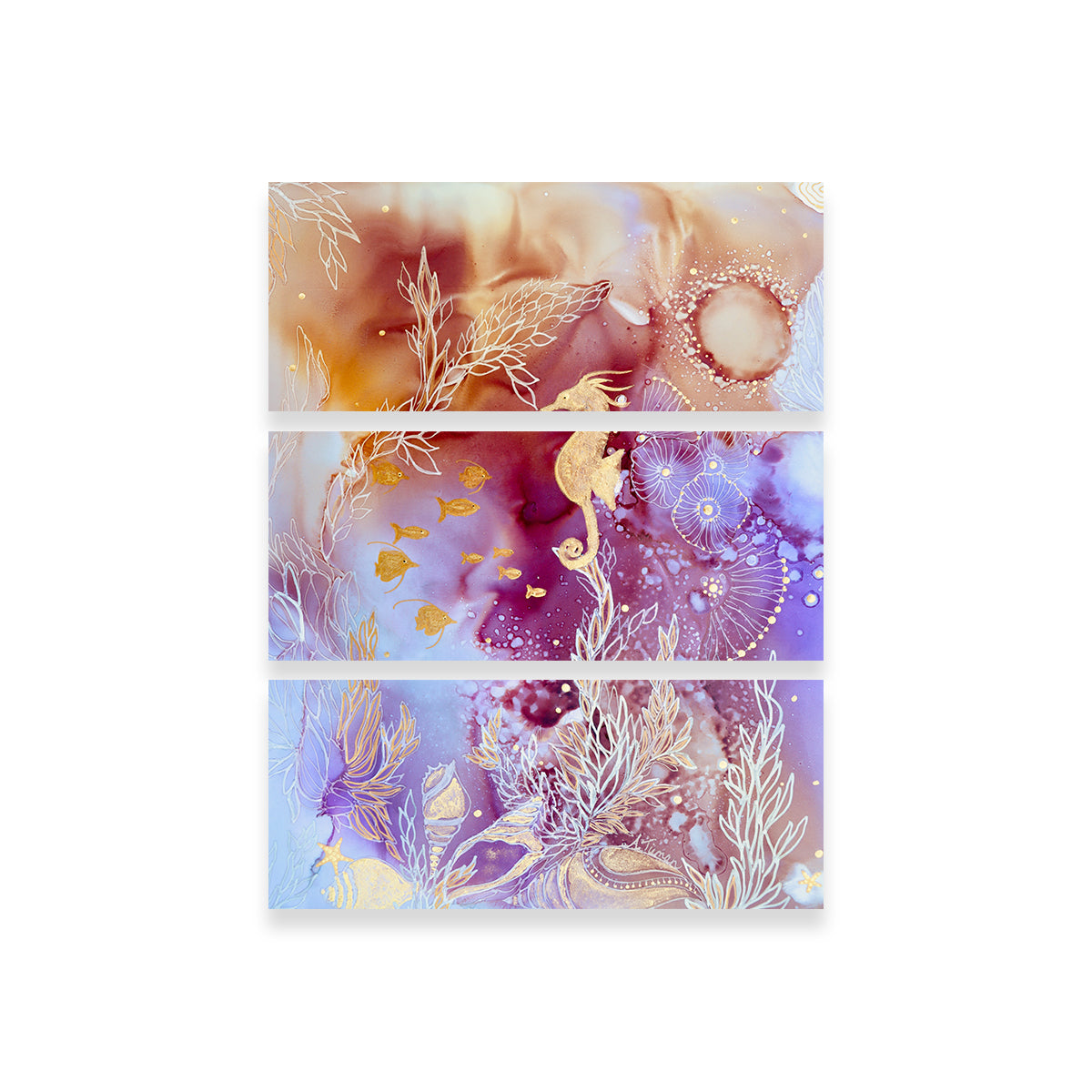 Rose Quartz Reef Wall Art