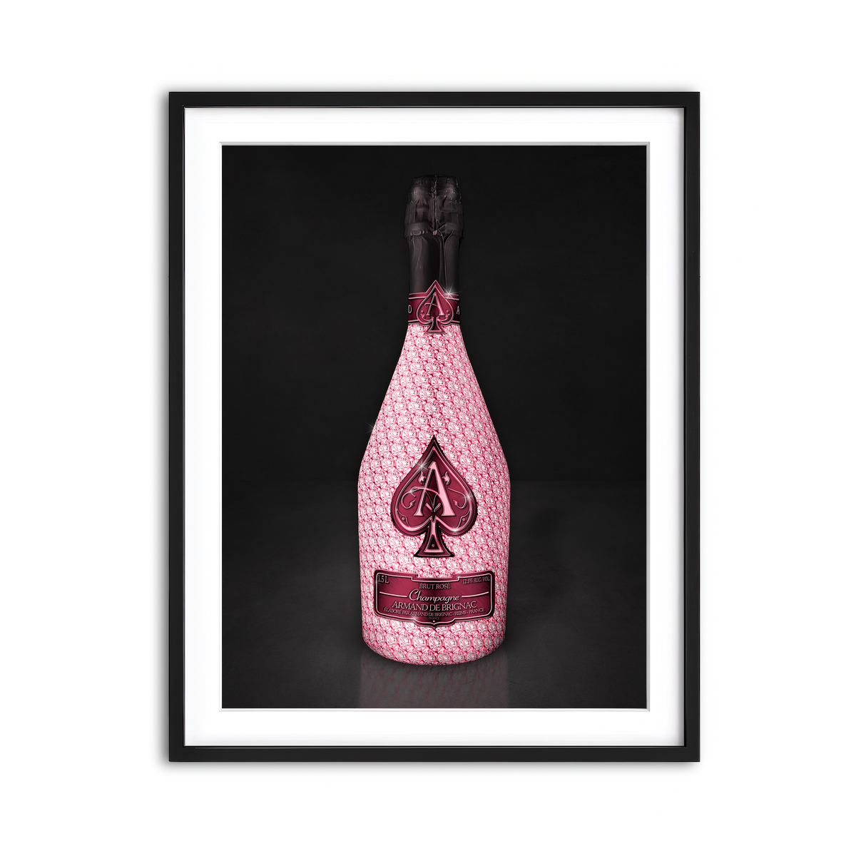 Framed Print 3x4 Black