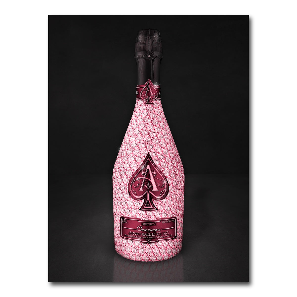 AUTO-MOCKUP WHITE | Rose Ace Bottle | 1 Piece | Gallery Wrap Canvas | group=3x4