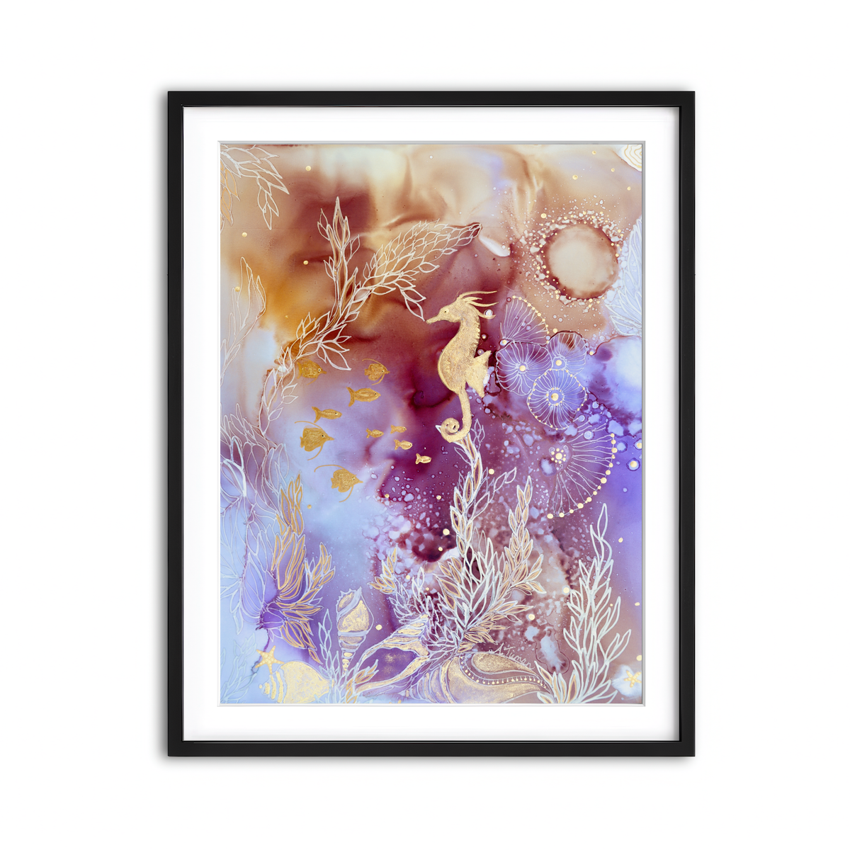 Framed Print 3x4 Black
