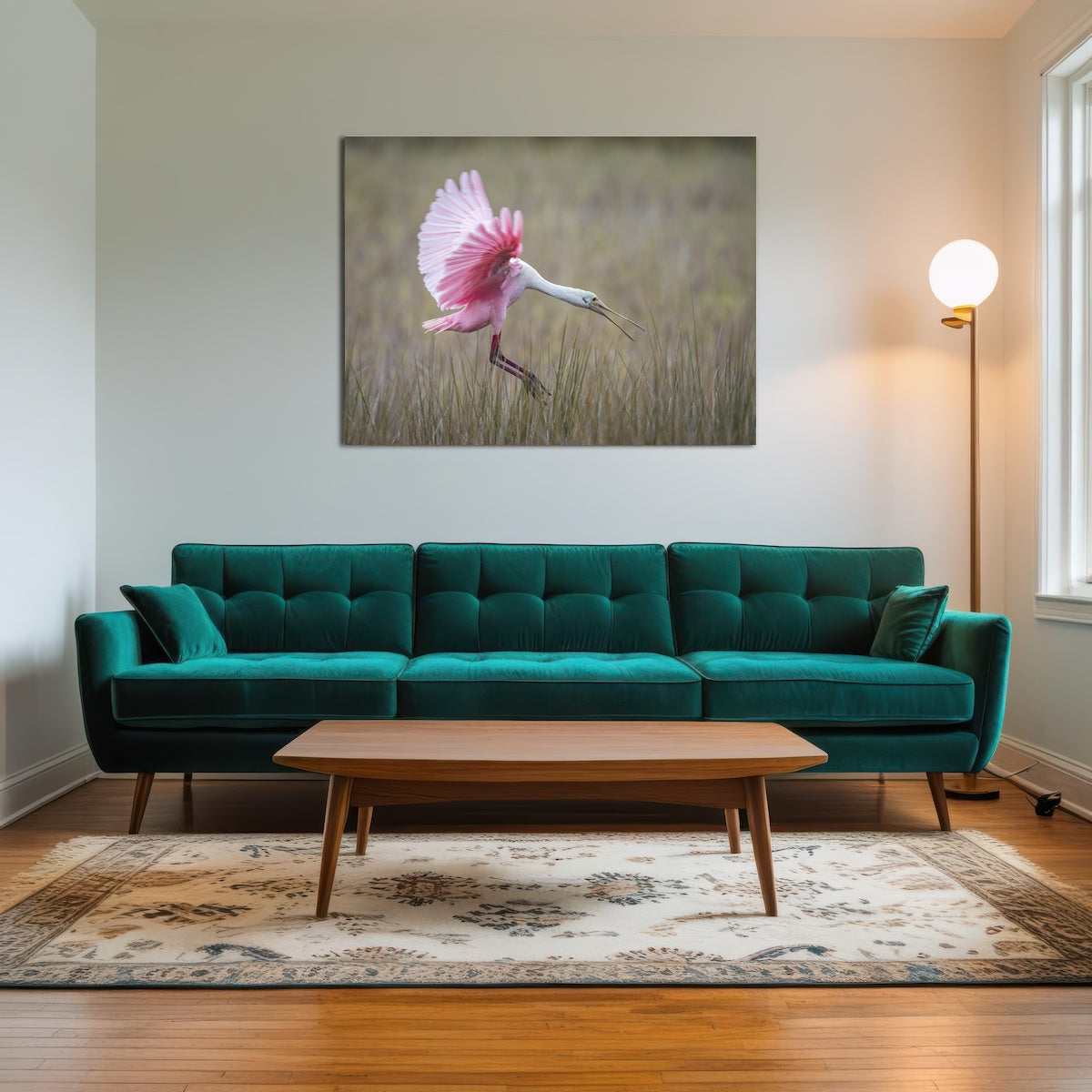 AUTO-MOCKUP ROOM | Roseate Spoonbill - Merritt Island Wildlife Refuge