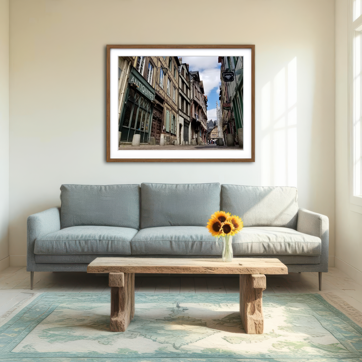 AUTO-MOCKUP ROOM | Rouen France Wall Art