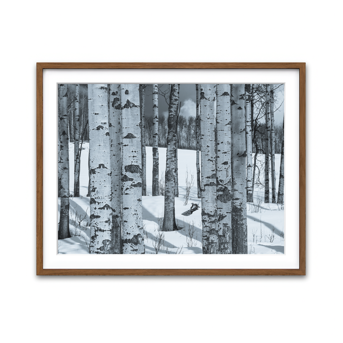 Framed Print 4x3 Walnut