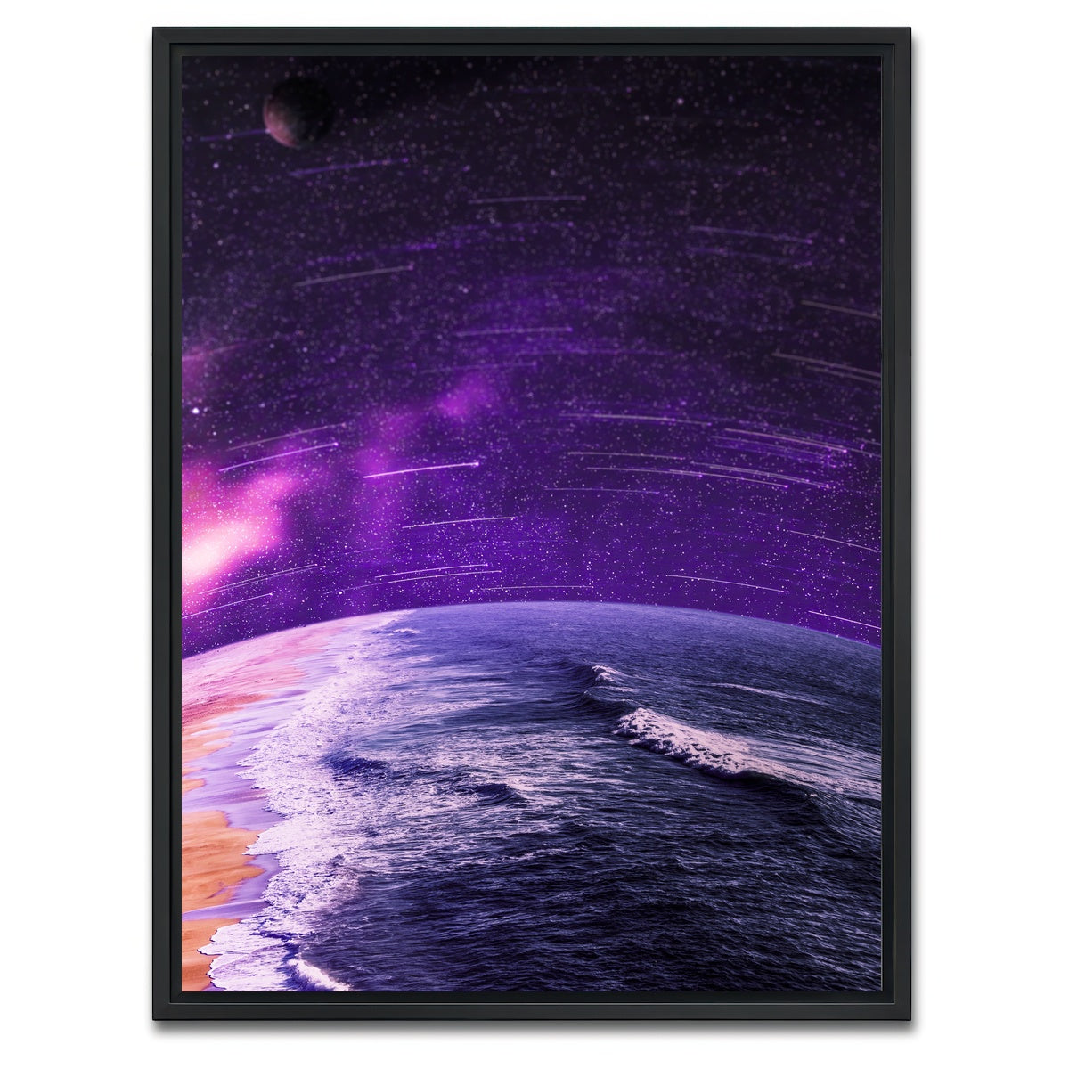 AUTO-MOCKUP WHITE | Round and round | 1 Piece | Black Framed Canvas | group=3x4