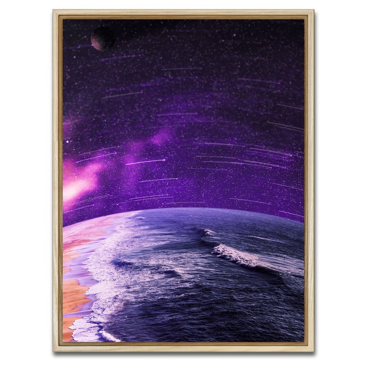 AUTO-MOCKUP WHITE | Round and round | 1 Piece | Natural Framed Canvas | group=3x4