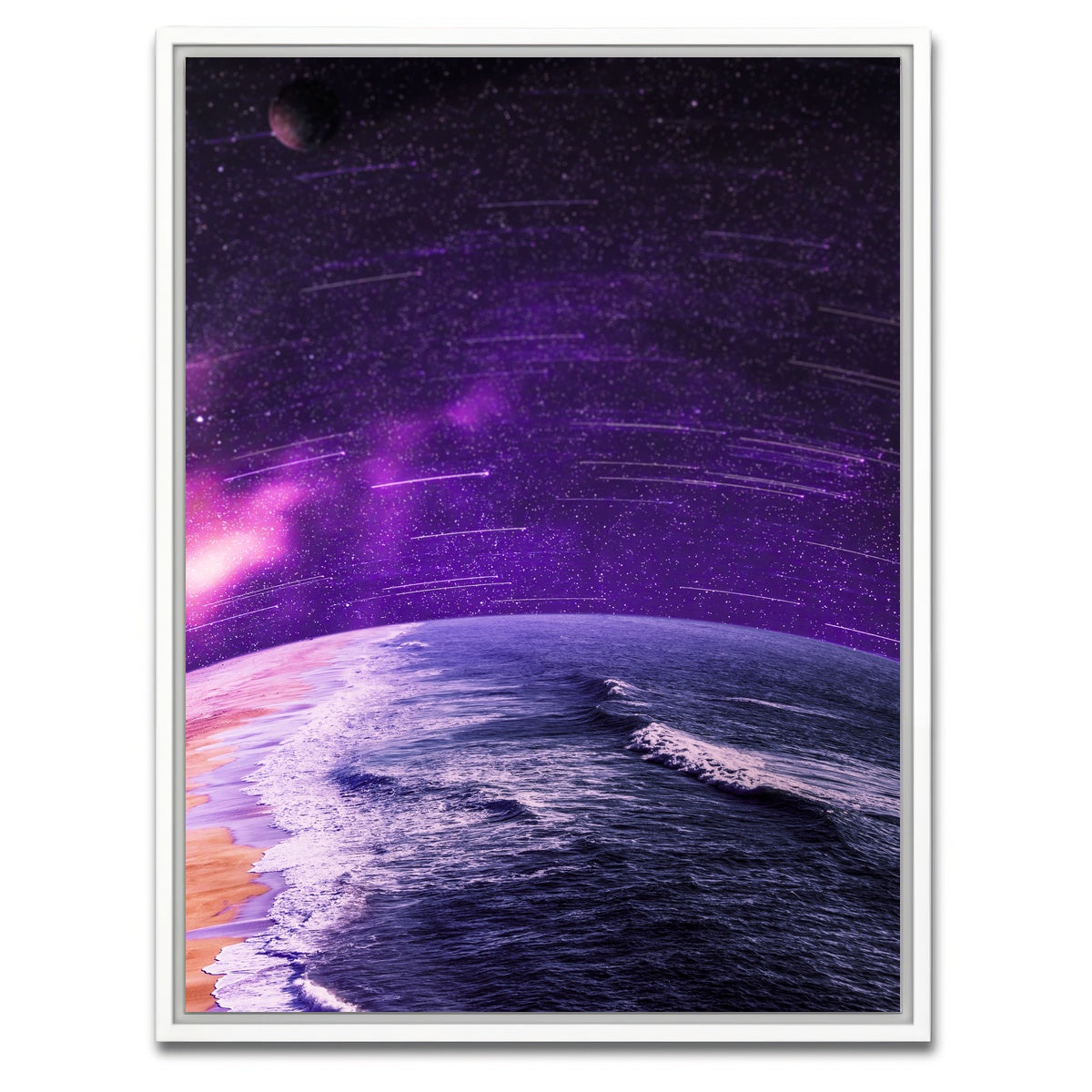 AUTO-MOCKUP WHITE | Round and round | 1 Piece | White Framed Canvas | group=3x4