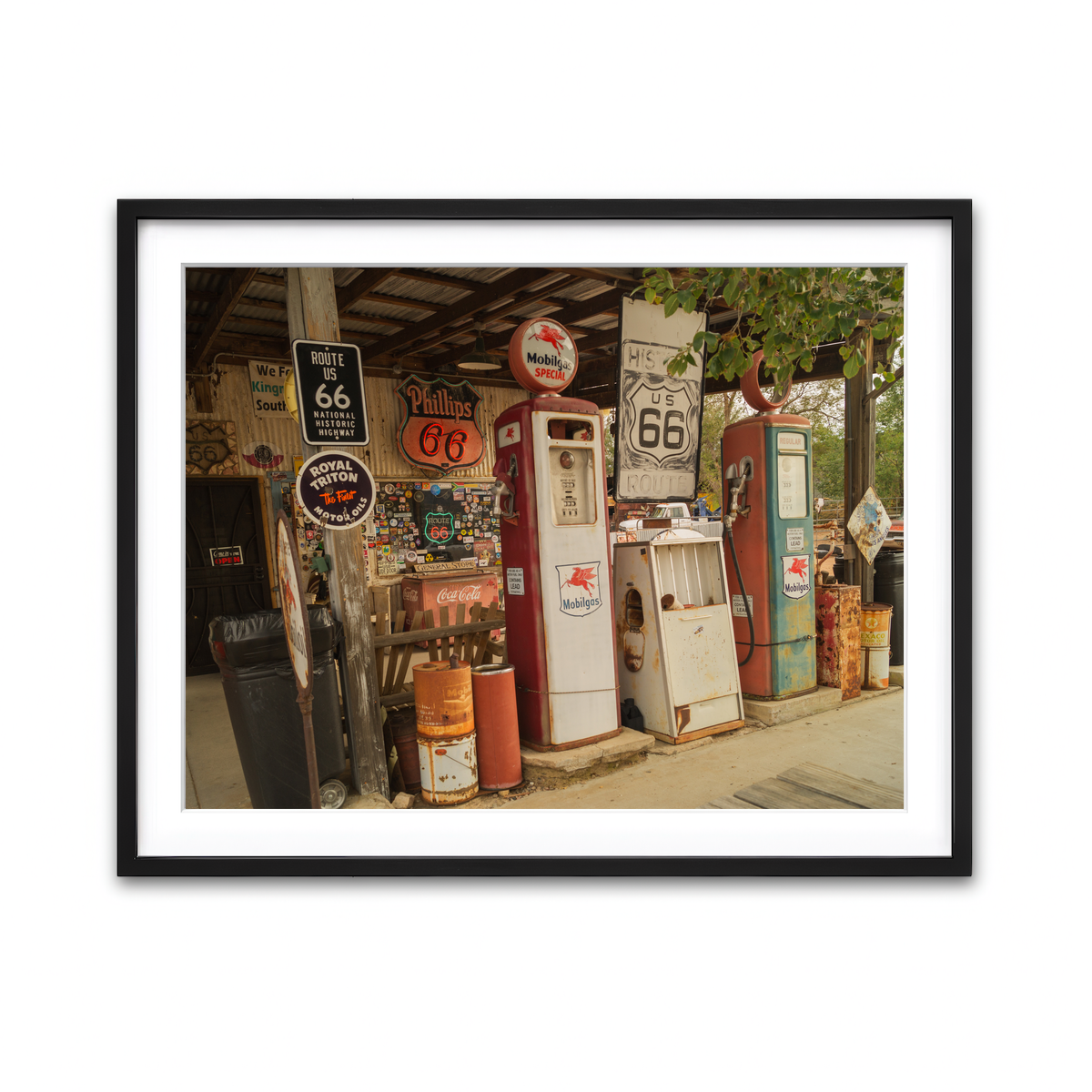 Framed Print 4x3 Black