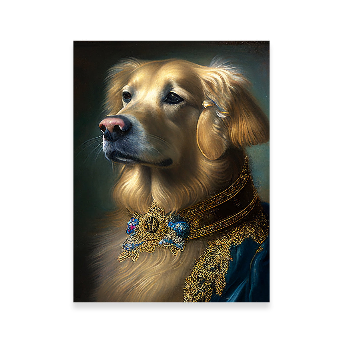 Royal Pets Golden Retriever Wall Art
