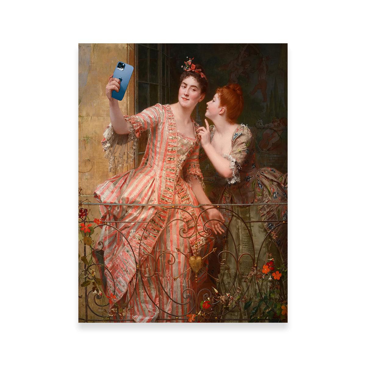 Royal Selfie Wall Art
