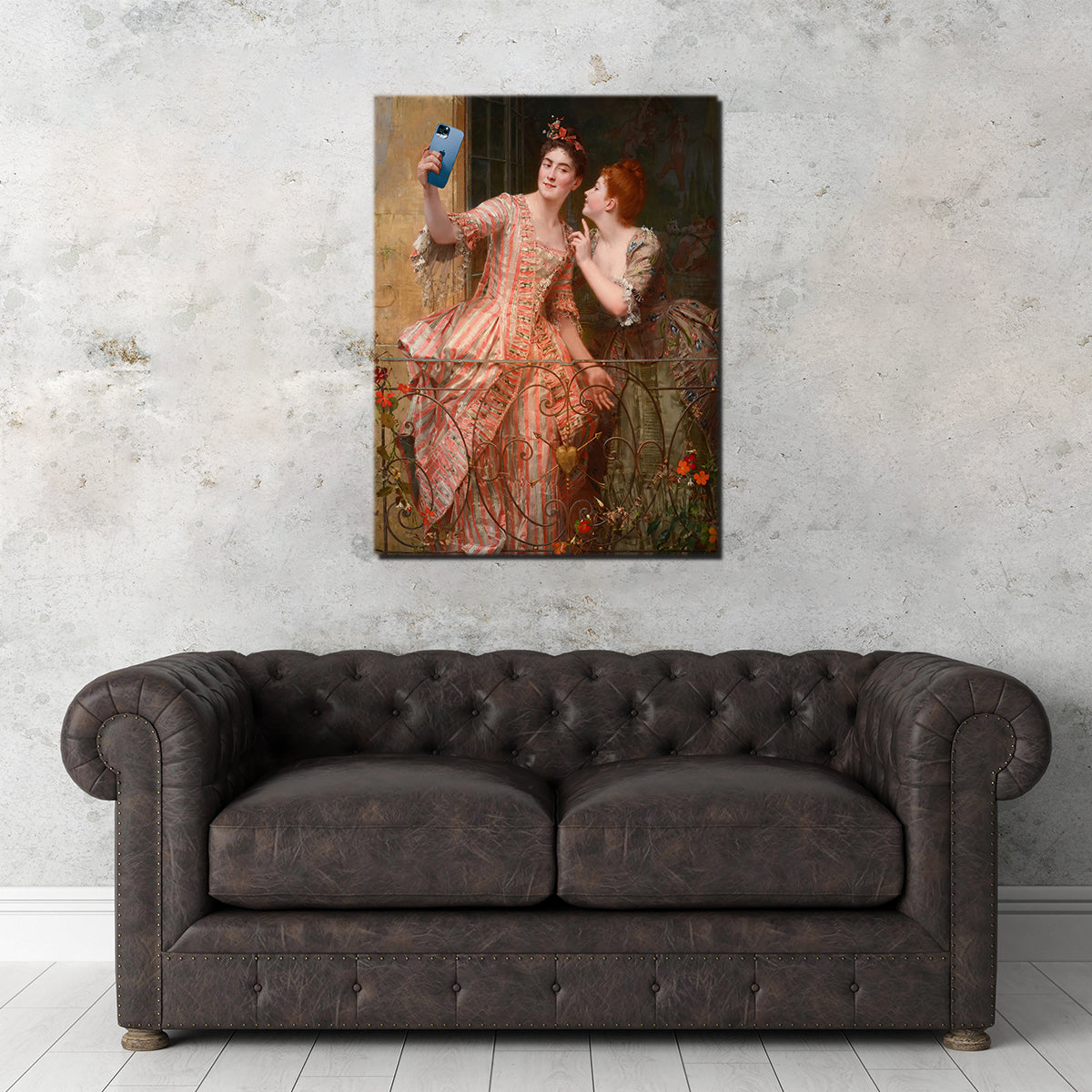 Royal Selfie Wall Art