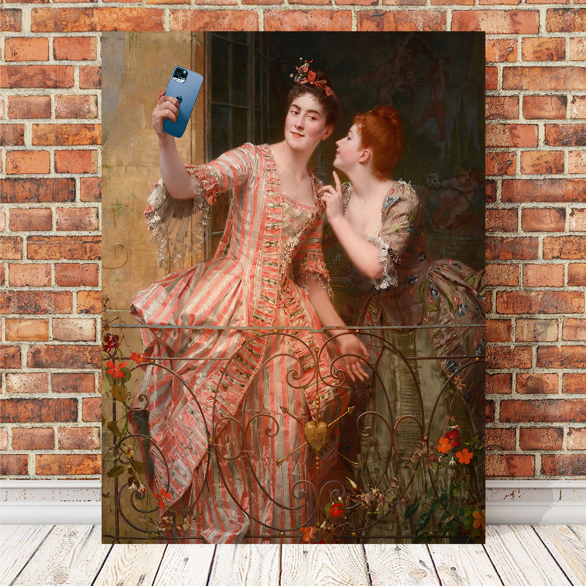 Royal Selfie Wall Art