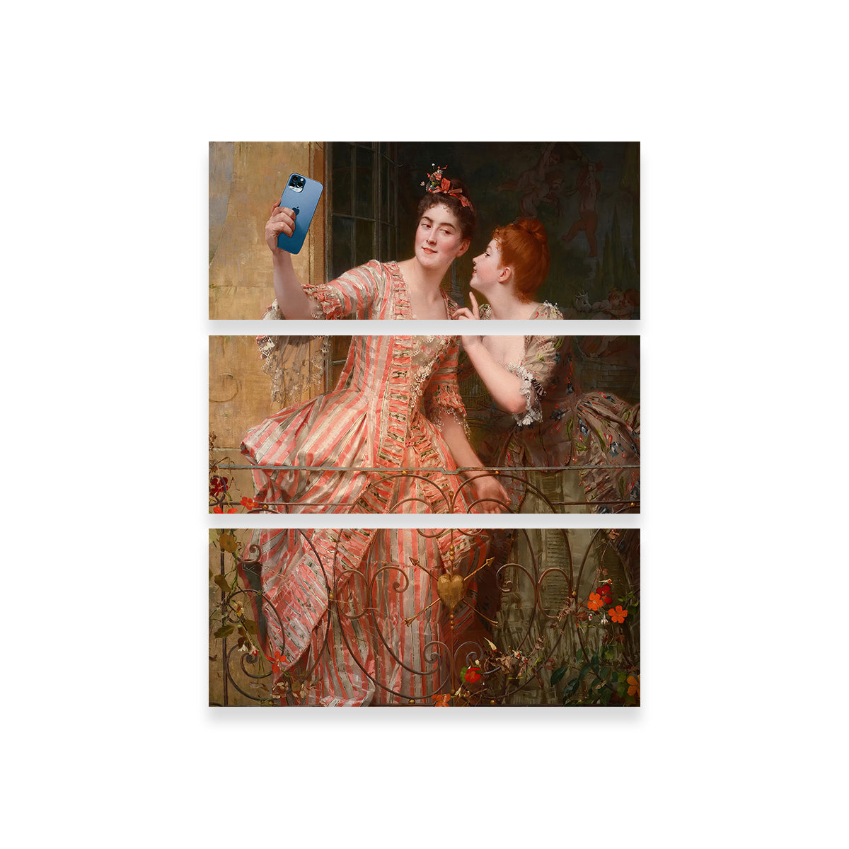 Royal Selfie Wall Art