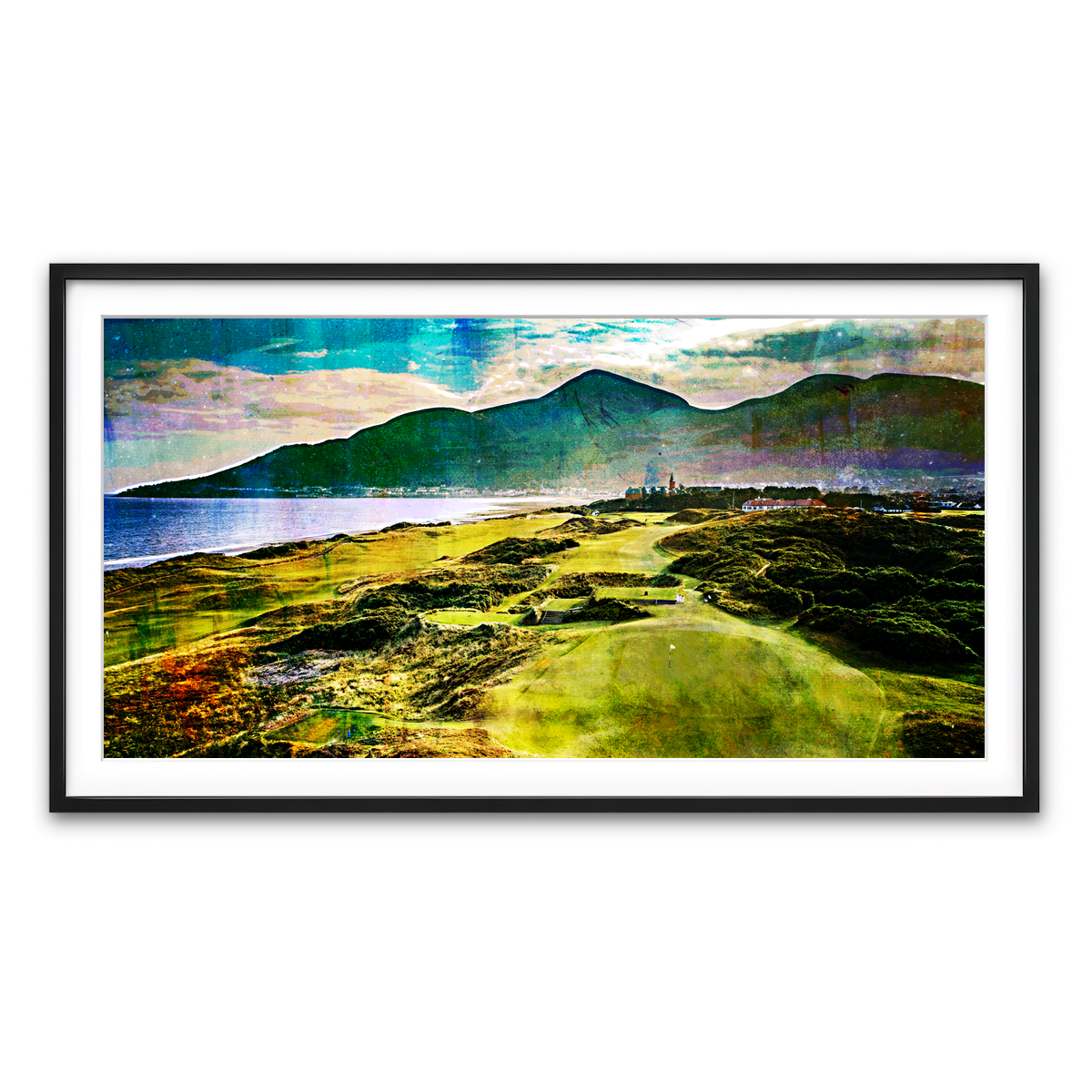 Framed Print 2x1 Black