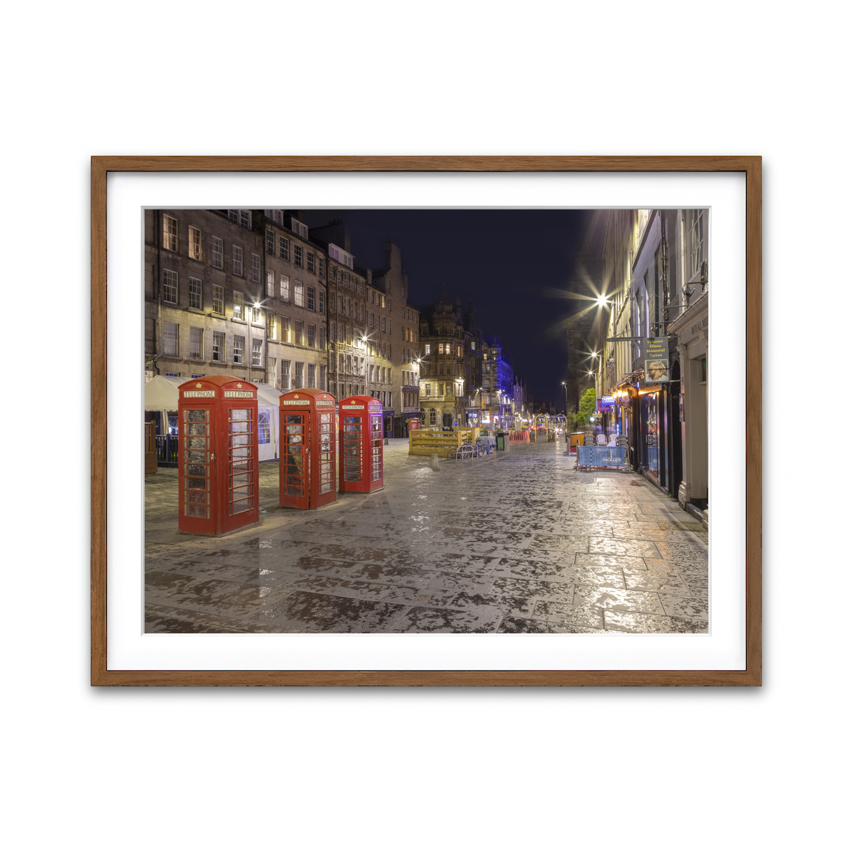 Framed Print 4x3 Walnut