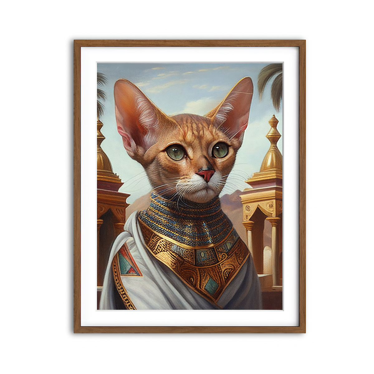 Framed Print 3x4 Walnut