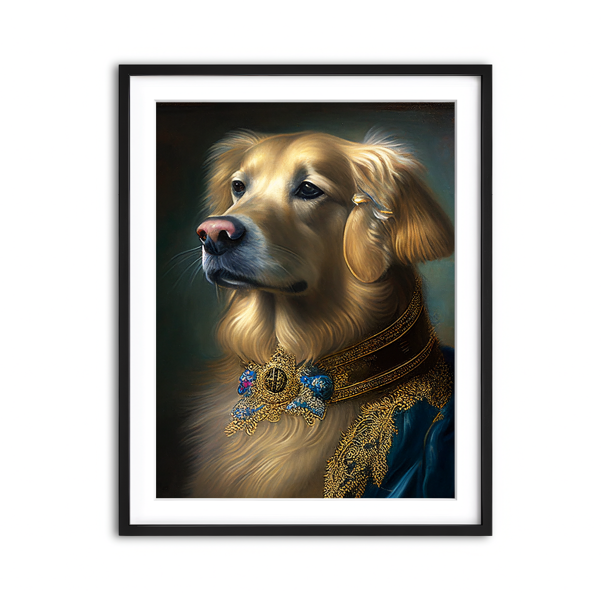 Framed Print 3x4 Black