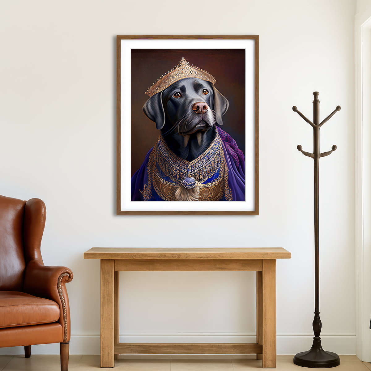 AUTO-MOCKUP ROOM | Royal Pets Labrador Wall Art