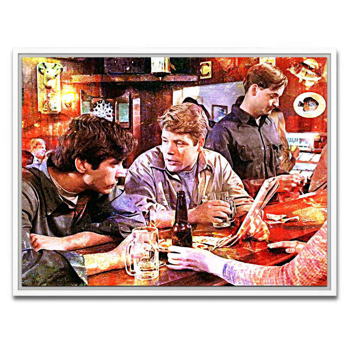 AUTO-MOCKUP WHITE | Rudy | 1 Piece | White Framed Canvas | group=4x3