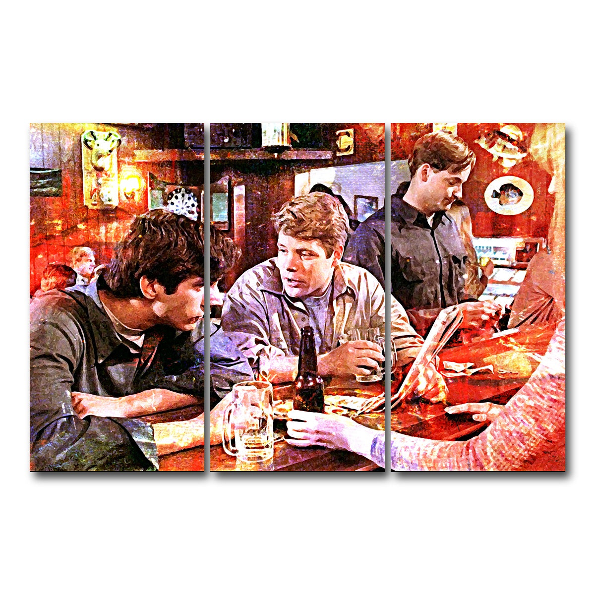 AUTO-MOCKUP WHITE | Rudy | 3 Piece | Gallery Wrap Canvas | group=12x24