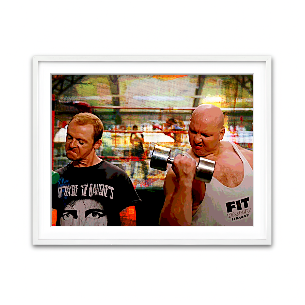 Framed Print 4x3 White