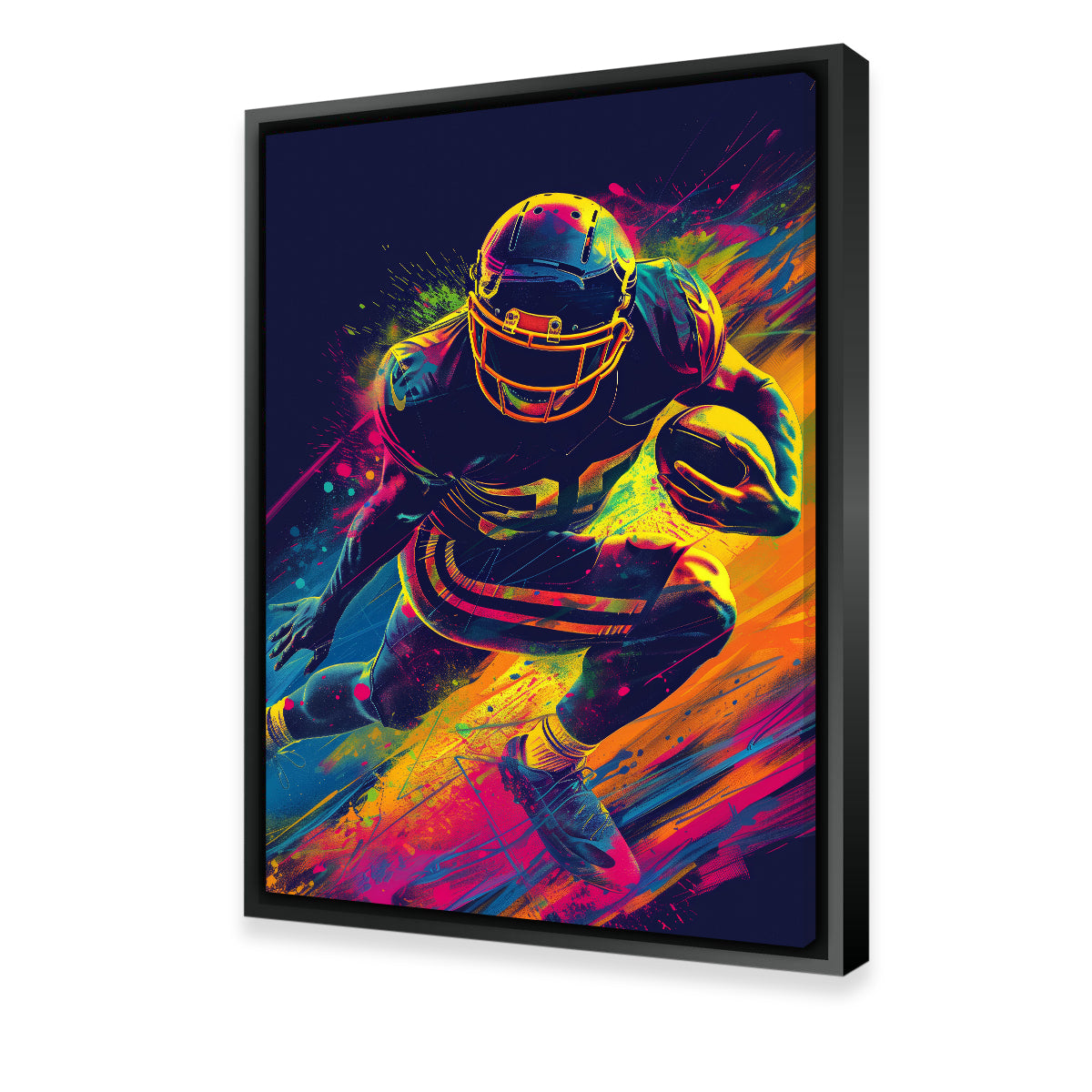 Running Back Wall Art