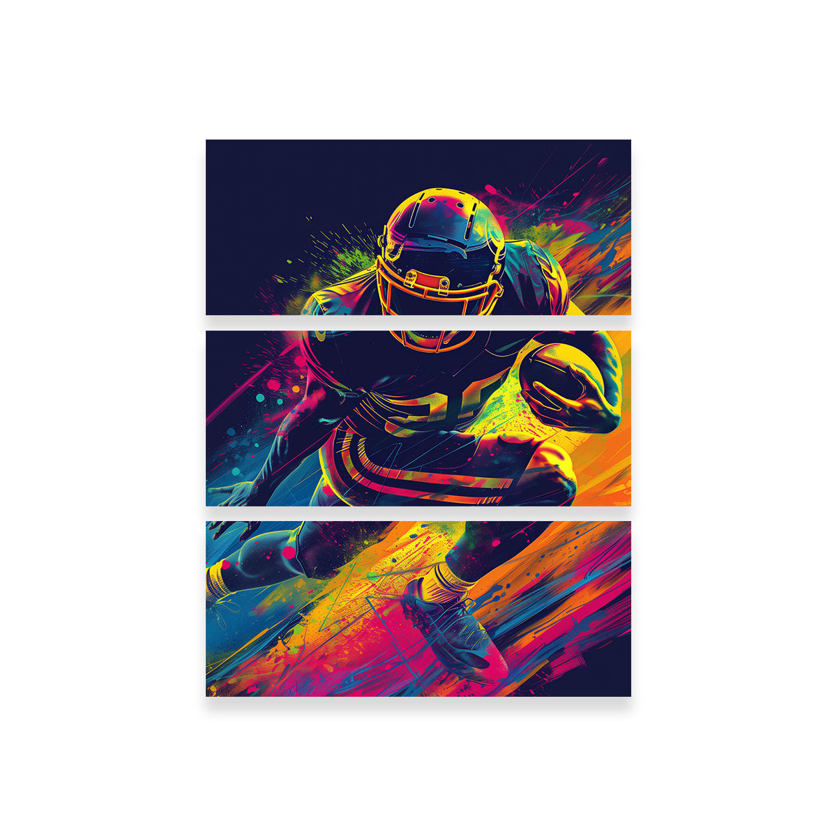 Running Back Wall Art