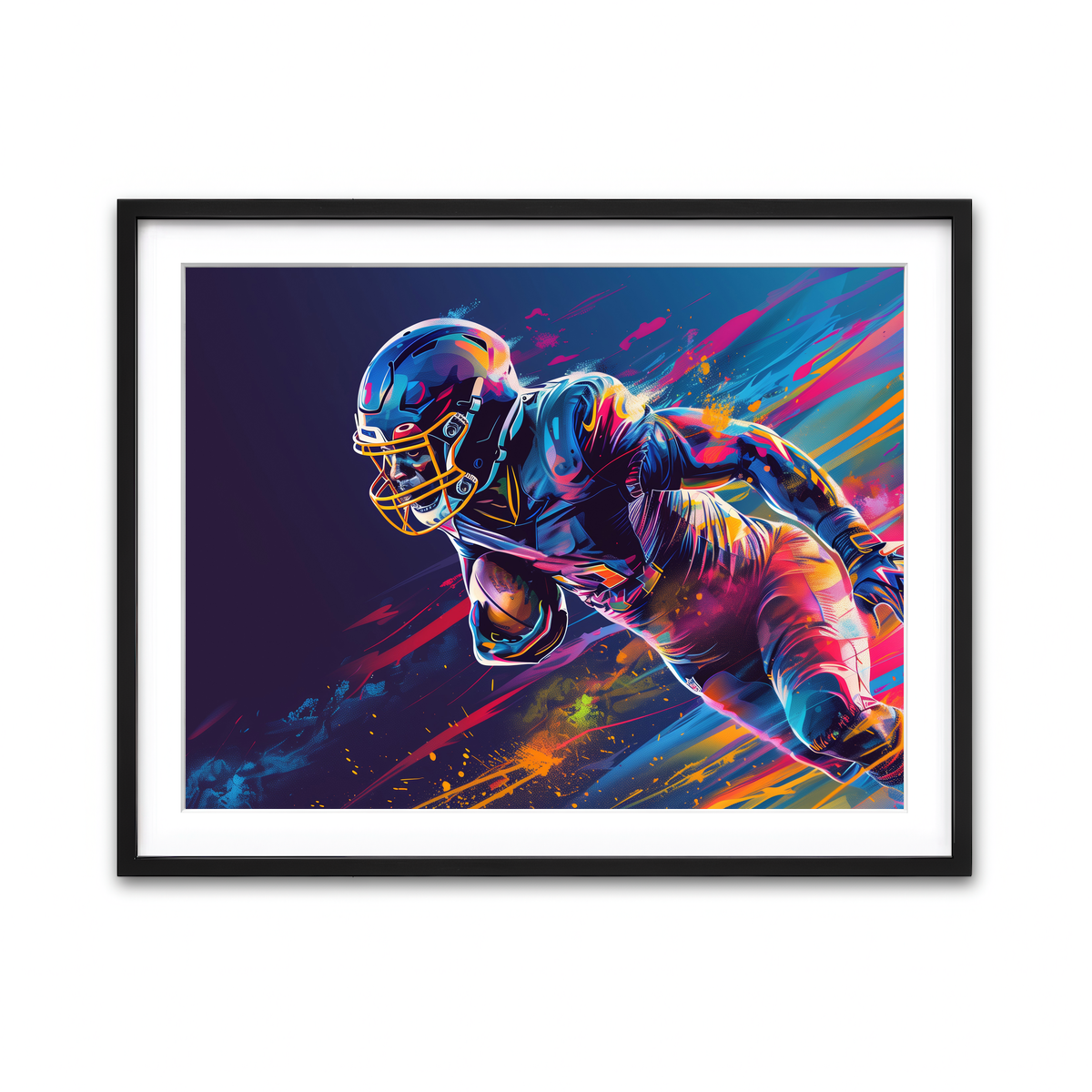 Framed Print 4x3 Black