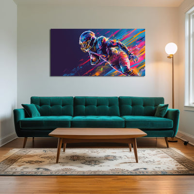 AUTO-MOCKUP ROOM | Running Back Art