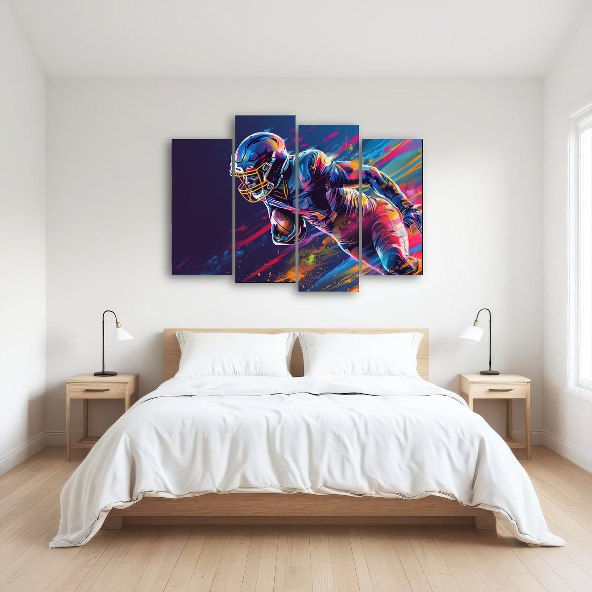 AUTO-MOCKUP ROOM | Running Back Art