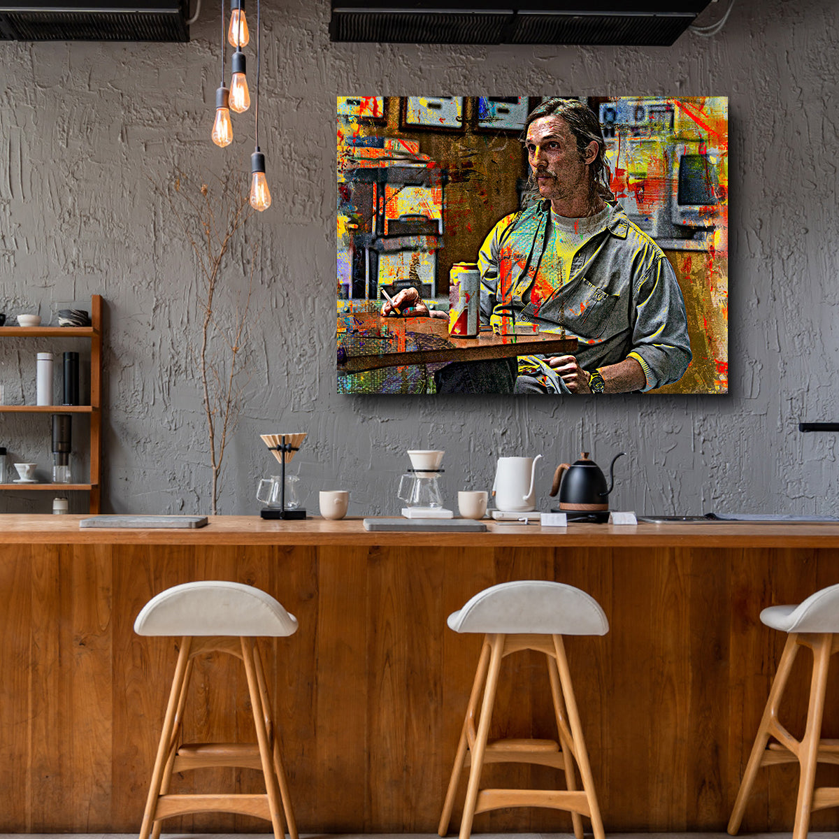 Rustin Cohle Wall Art