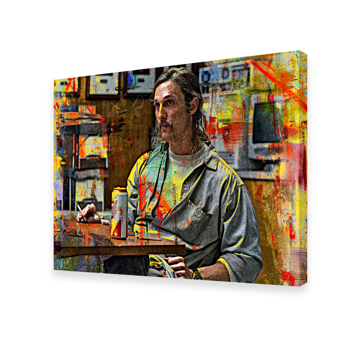 Rustin Cohle Wall Art