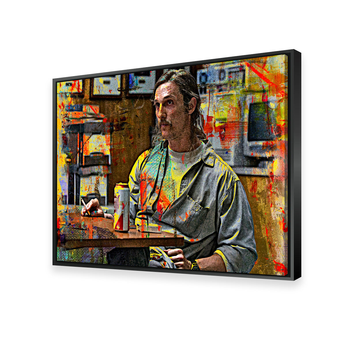 Rustin Cohle Wall Art
