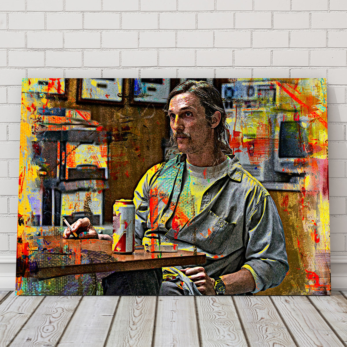 Rustin Cohle Wall Art