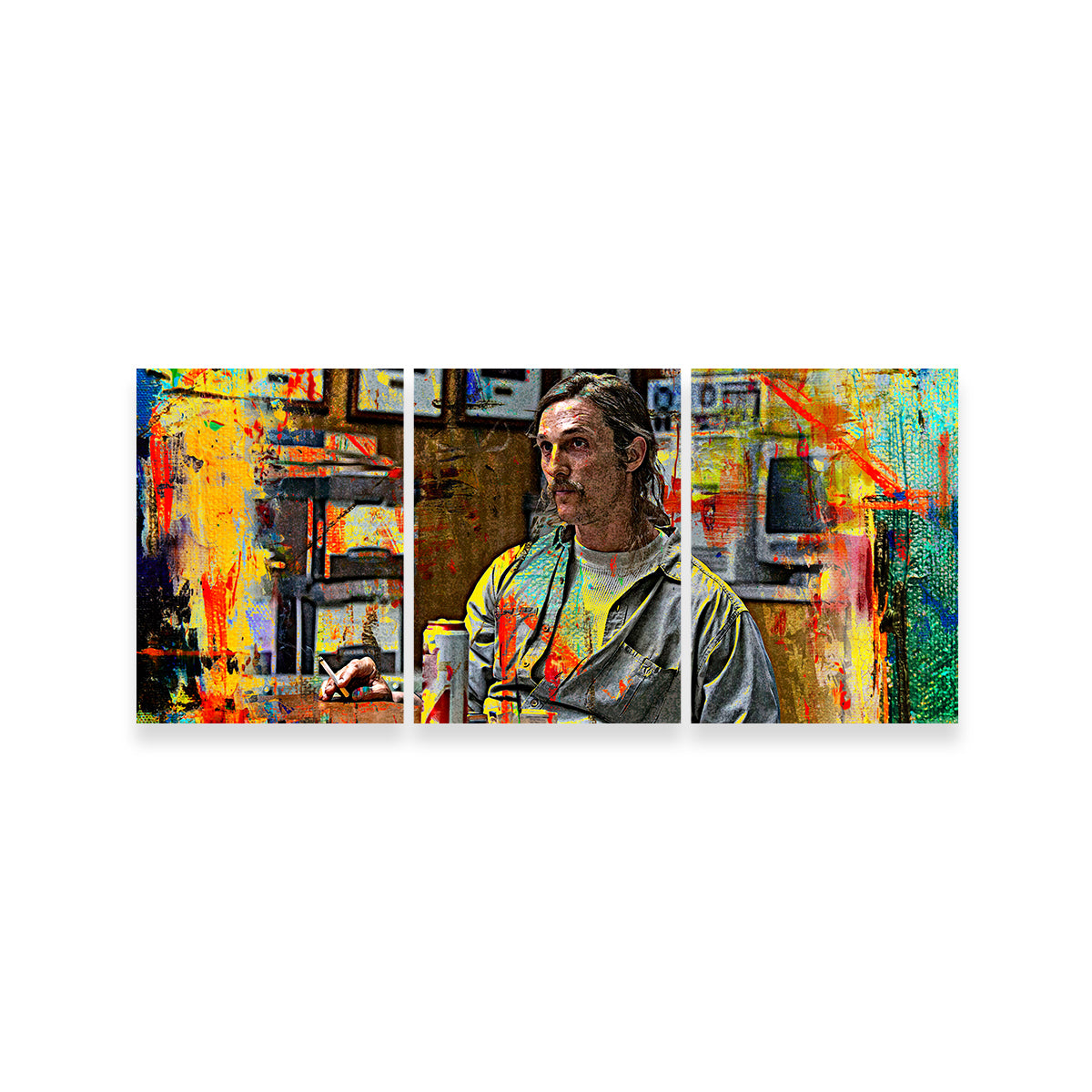 Rustin Cohle Wall Art