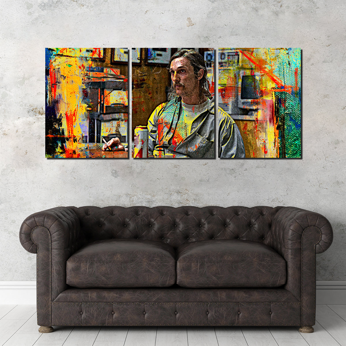 Rustin Cohle Wall Art