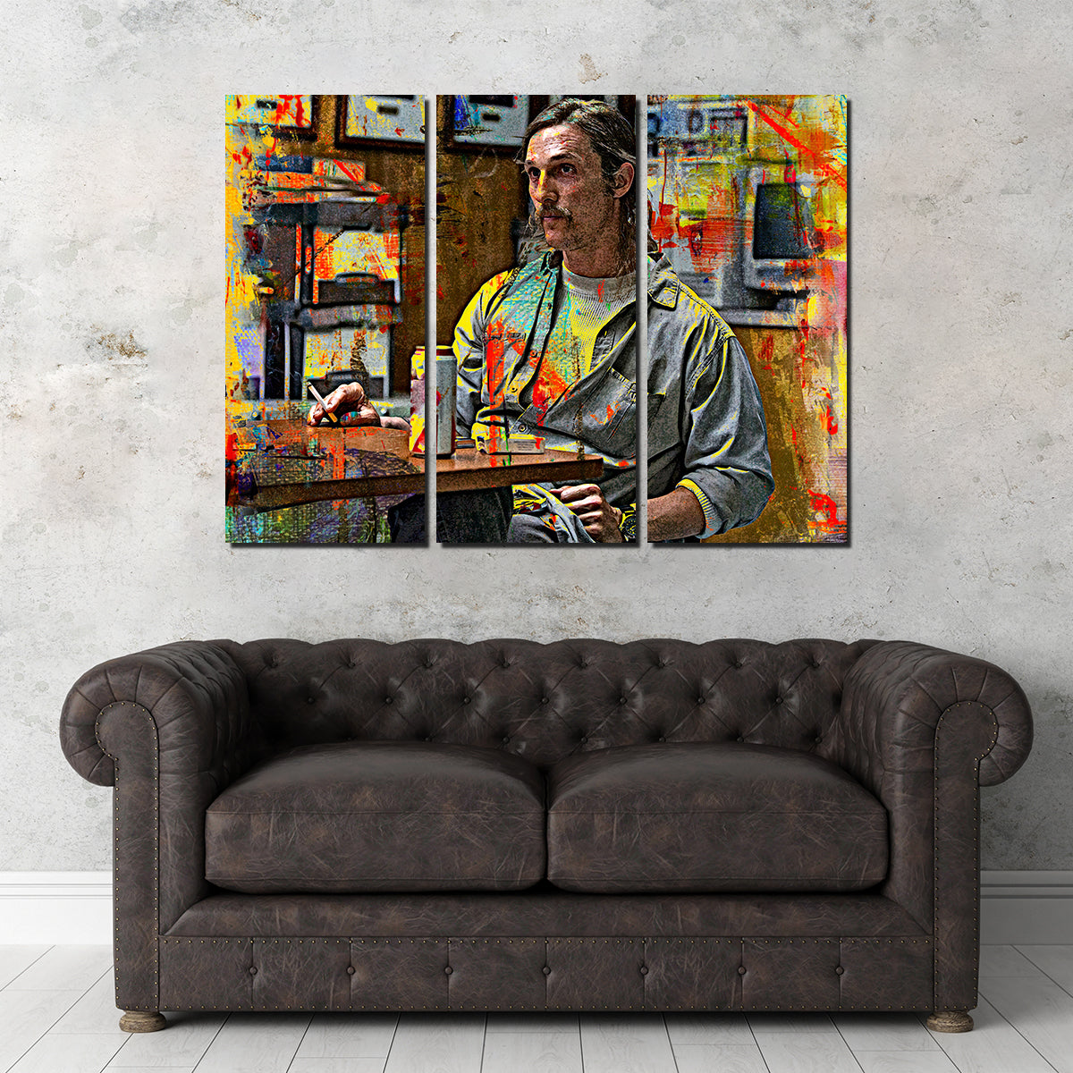 Rustin Cohle Wall Art
